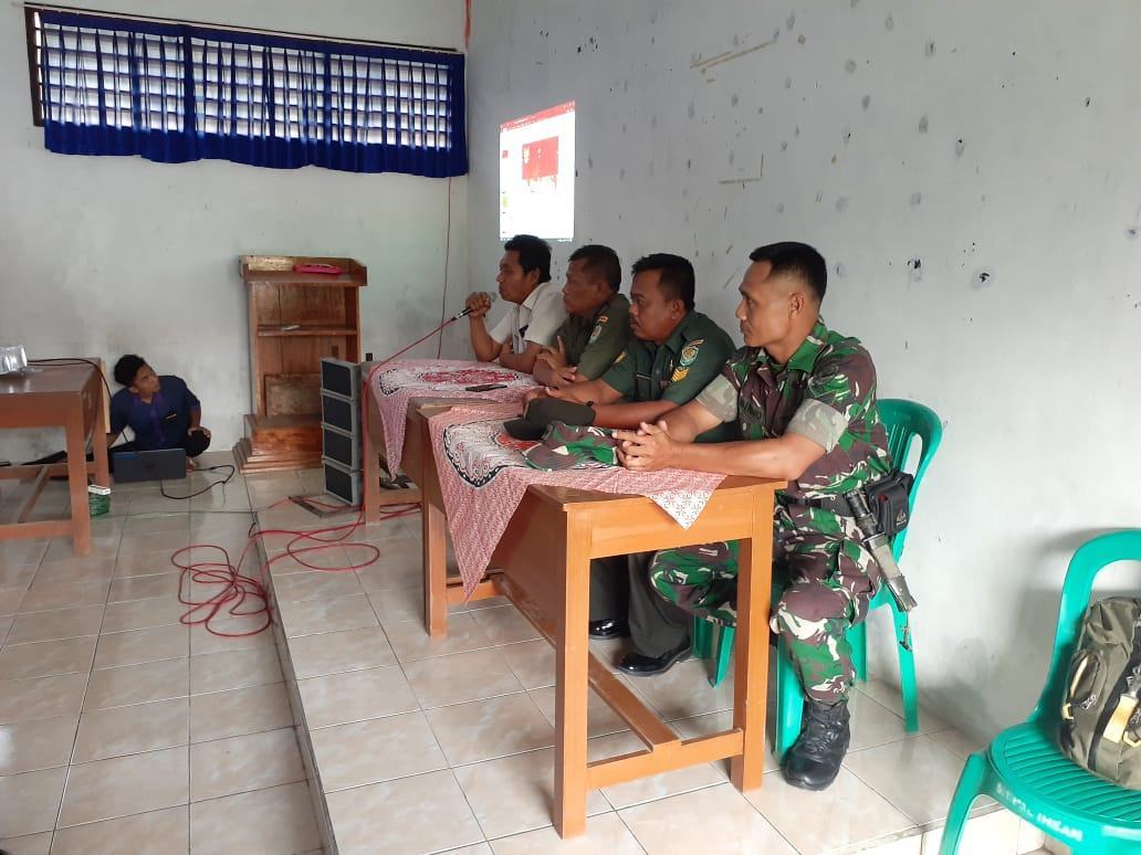 Koramil 1316/Pamarican, Sampaikan Wawasan Kebangsaan kepada Pelajar
