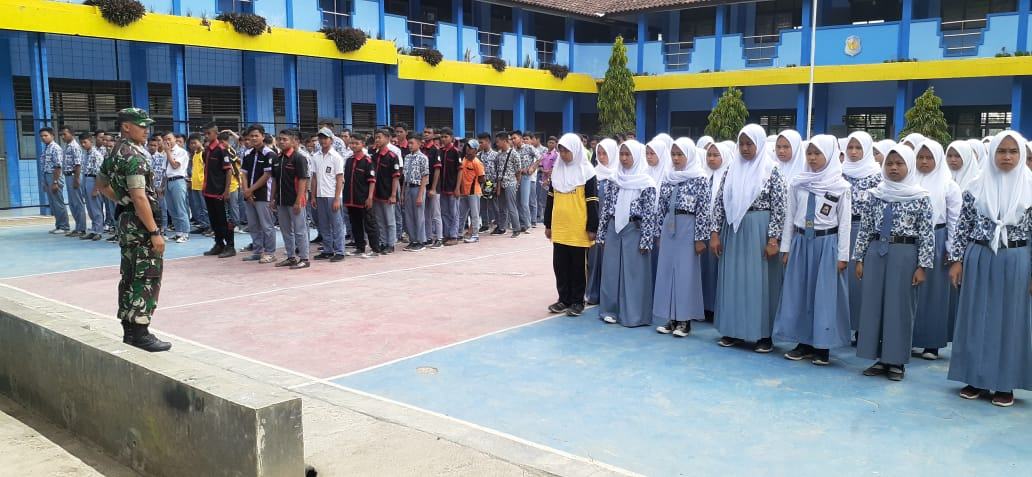 Koramil 1316/Pamarican, Sampaikan Wawasan Kebangsaan kepada Pelajar