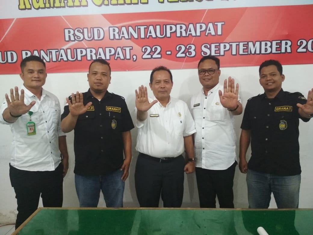 Granat Labuhanbatu, Kini Kunjungi RSUD Rantauprapat