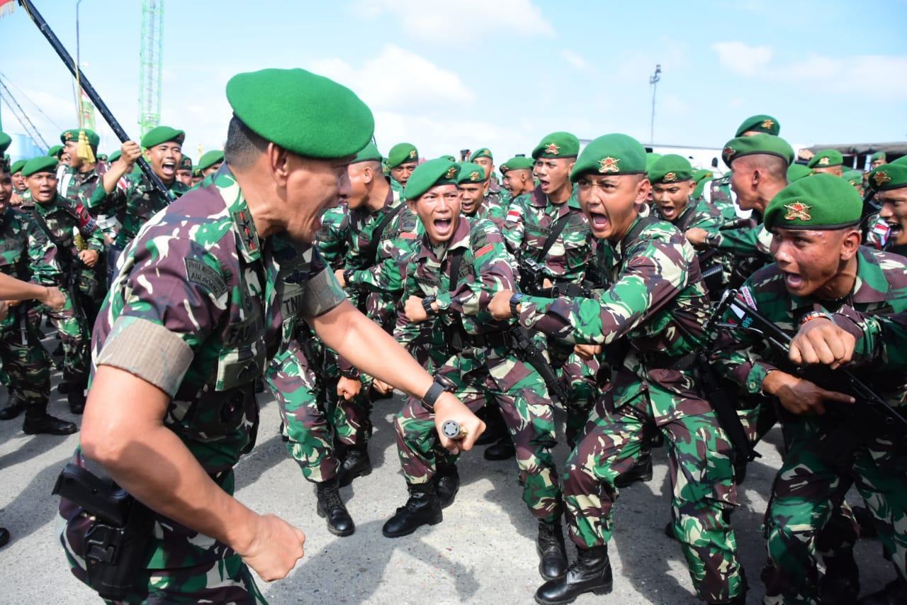 Jaga Perbatasan Indonesia Malaysia, Pangdam I/BB Berangkat Satgas Yonif 133/YS