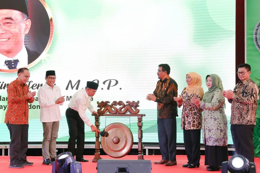 Buka Rakornas PID 2019, Menko PMK Singgung 4 C dan Teori Makan Bubur