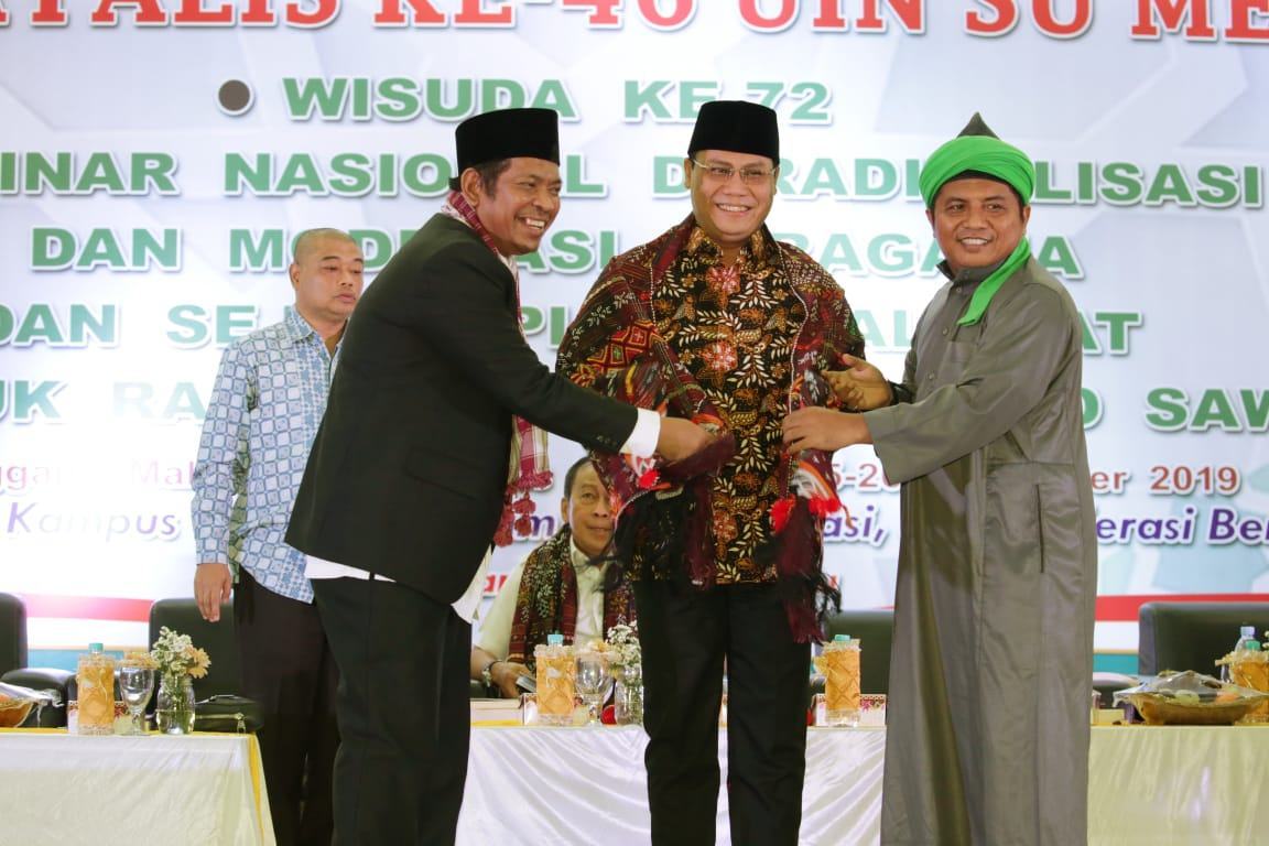 Ahmad Basarah dan Rektor UINSU sepakati Bentuk Laboratorium Penguatan Ideologi Pancasila