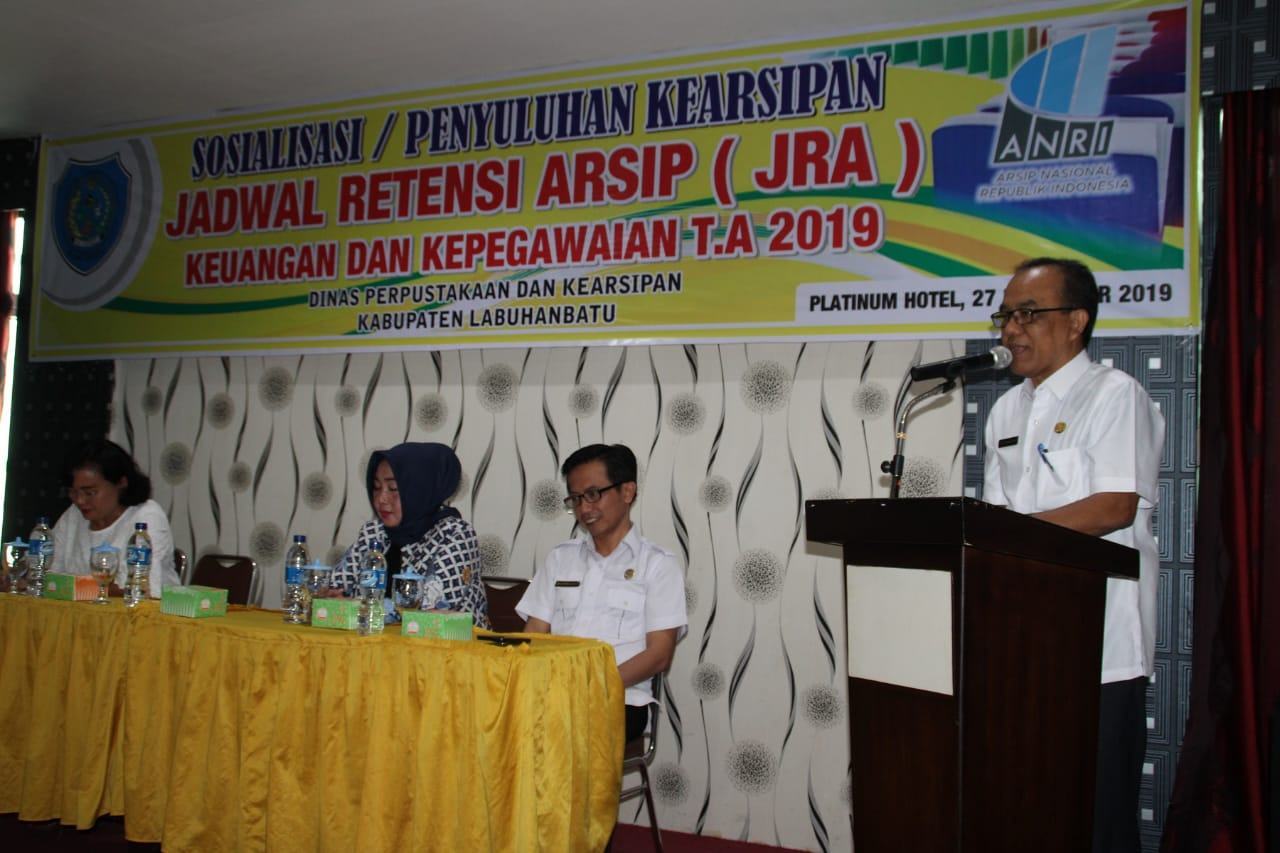 Bupati Labuhanbatu : Arsip adalah Rekaman Kegiatan atau Peristiwa