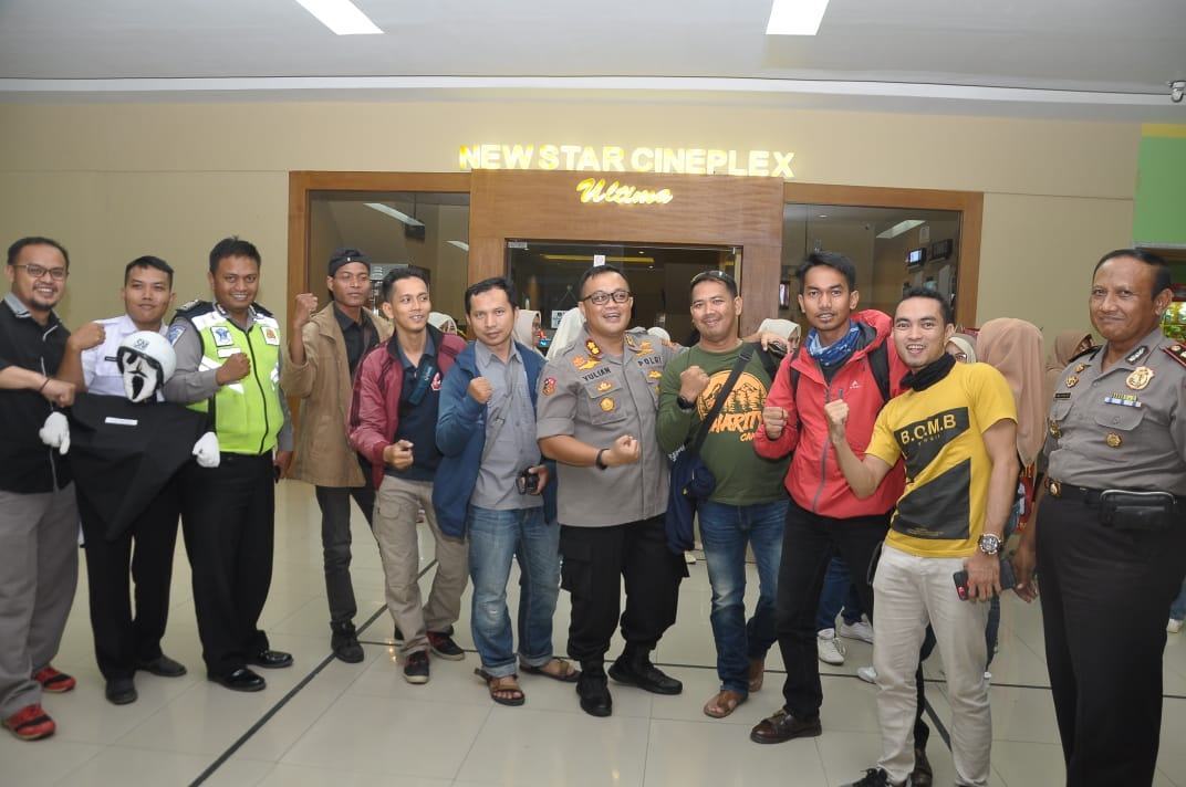 Kapolres Banjar, Nobar Film "SANG PRAWIRA"