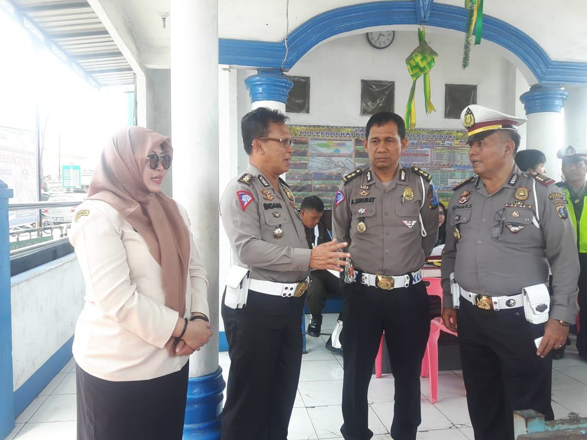 Kepala UPT PPD BPPRDSU Binjai Tinjau Samkel Pembayaran Pajak Kendaraan