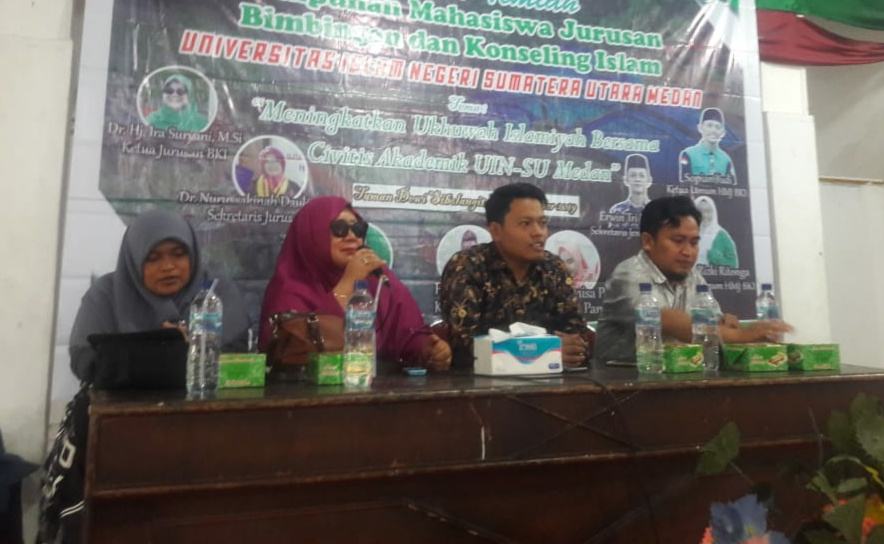 HMJ BKI UIN-SU, Laksanakan Lesehan Ilmiah di Sibolangit
