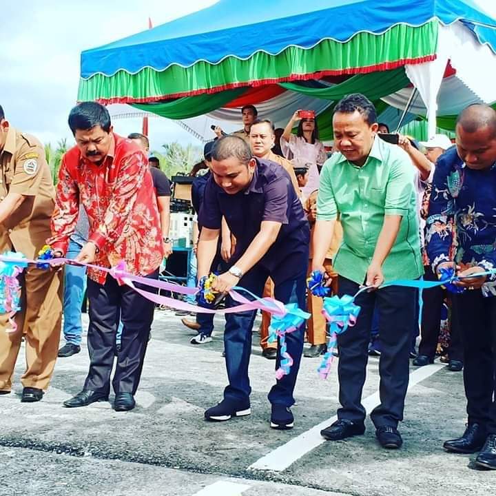 Masyarakat Antusias Sambut Peresmian Jembatan Hamzah Al - Fansuri Barus