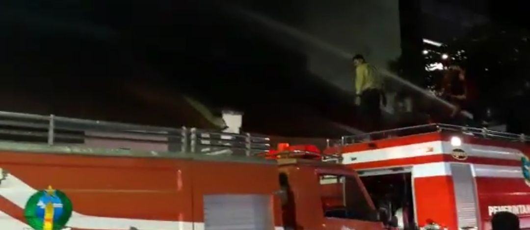 Kebakaran di Jalan Imam Bonjol Sibolga