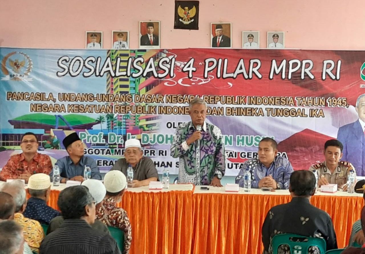 Sosialisasi 4 Pilar, Djohar Arifin Harapkan Pelopor Pendidikan Jaga NKRI