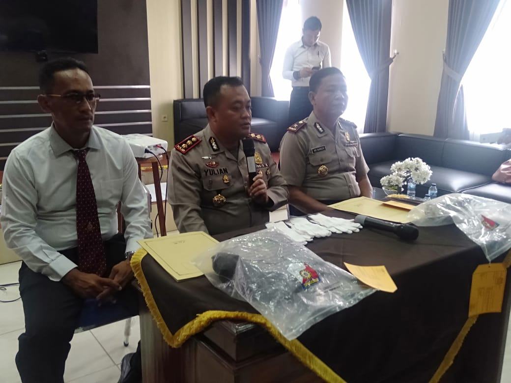 Polres Banjar, Tetapkan 4 Tersangka Bangunan Proyek Ambruk