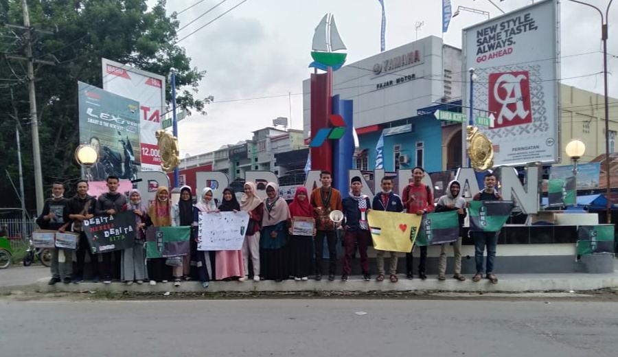 HMI Aksi Solidaritas, Galang Dana untuk Palestina