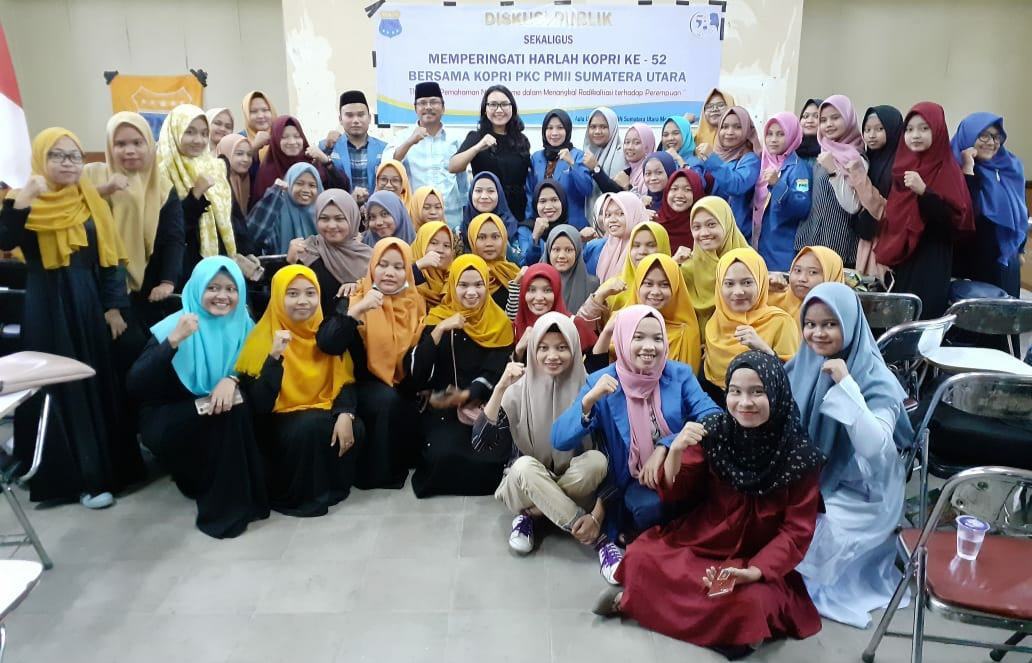 Dialog Publik Deradikalisasi, Kalangan Perempuan di UIN-SU