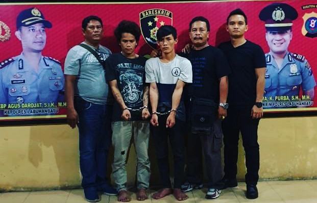 Curanmor Labuhanbatu, Dua Pelaku Kandas Ditangan Unit Resum Polres