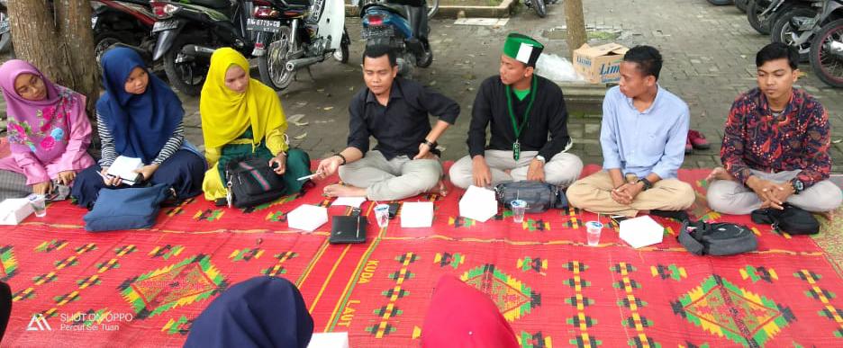 HMI Komisariat FDK UIN-SU, Laksanakan Diskusi Rutin