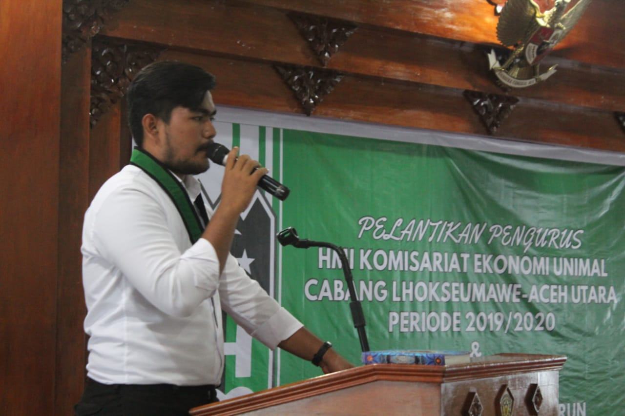 HMI Komisariat FEB Unimal, Gelar Diskusi Kawasan Ekonomi Khusus