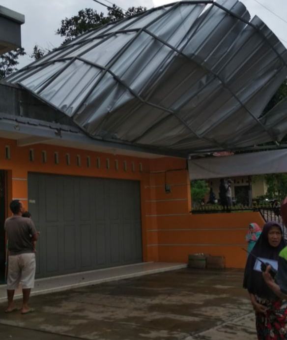 Hujan di Ciamis, Porak-porandakan 5 Kecamatan