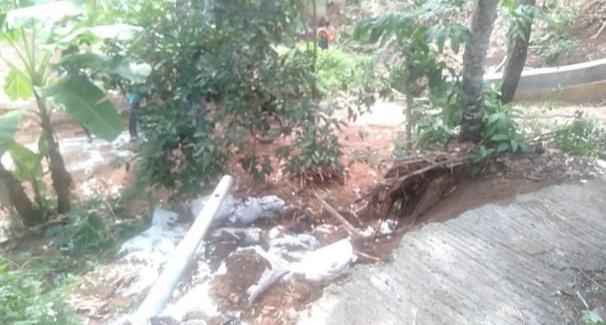 Hujan di Banjar, Bencana Longsor Ancam 4 Rumah Warga