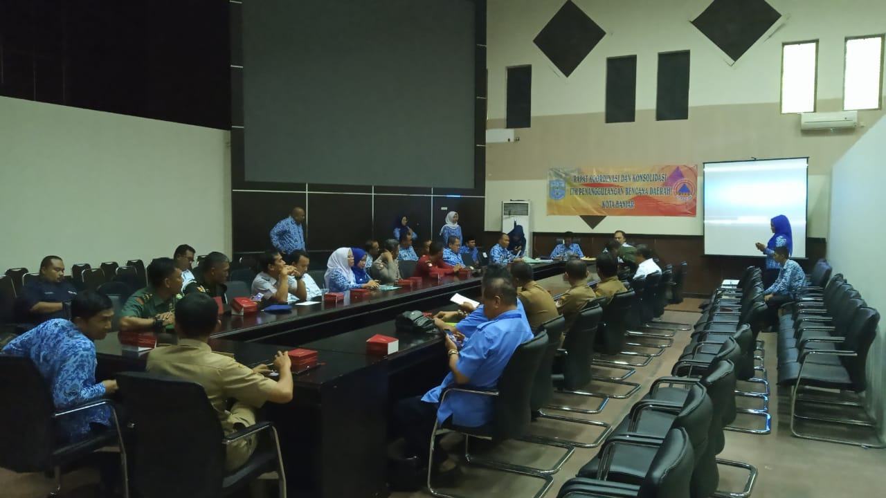 BPBD Banjar, Gelar Rakor Kesiapsiagaan Bencana