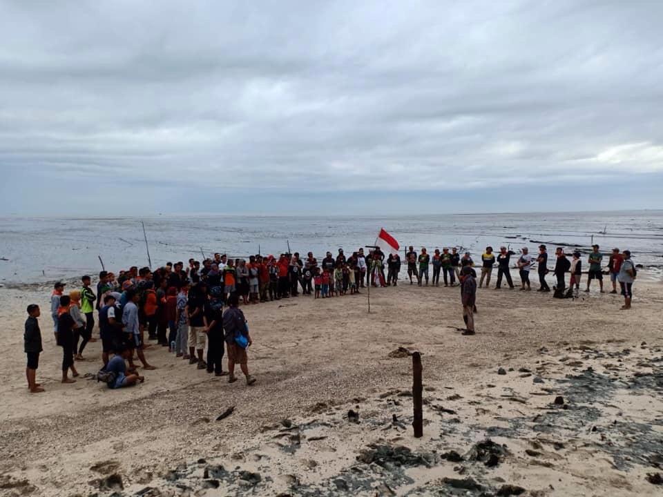 Hammock Festival-2, Ratusan Pemuda Tanam Bakau di Pesisir Labuhanbatu