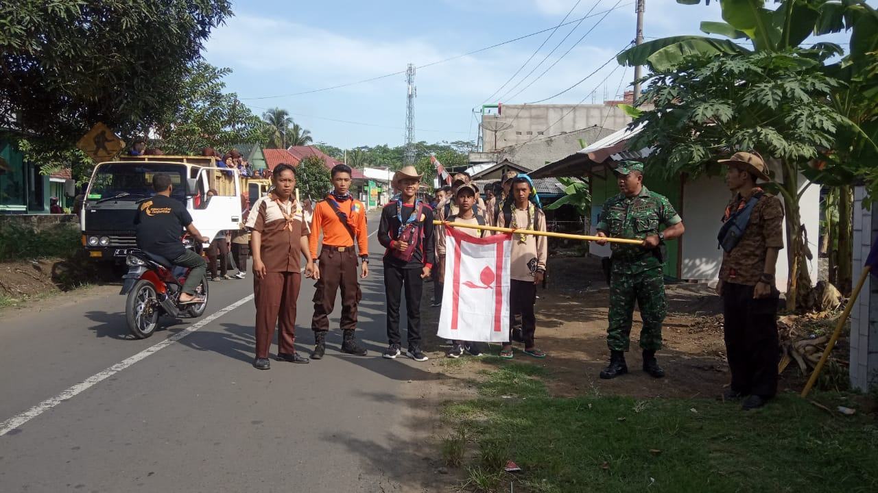 Pramuka Kwarran Pamarican, Adakan Pelantikan Penegak Laksana