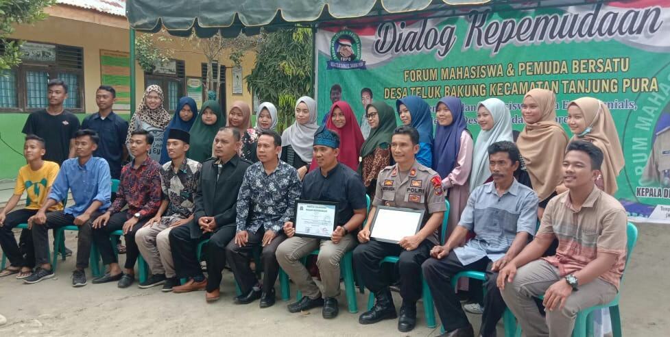 FMPB Desa Teluk Bakung, Gelar Dialog Kepemudaan Menuju Desa Maju dan Berprestasi