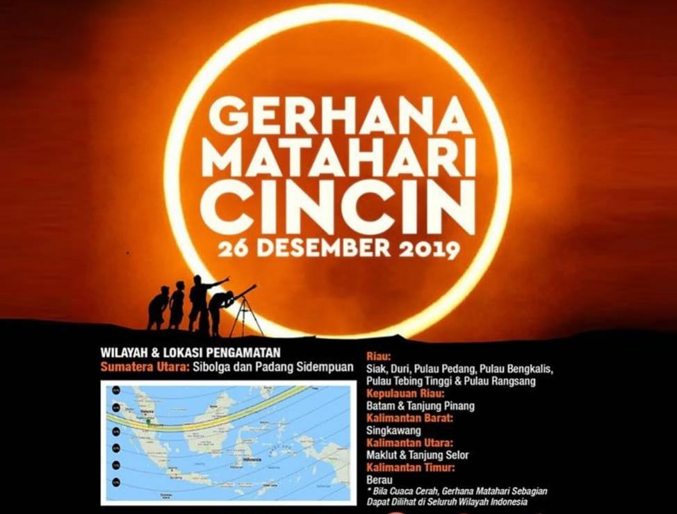 Kementerian Agama, Himbau Kaum Mulimin Shalat Gerhana Matahari