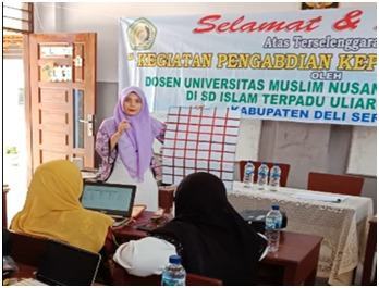 Dosen Pendidikan Matematika UMN Al- Washliyah, Gelar Pengabdian Masyarakat