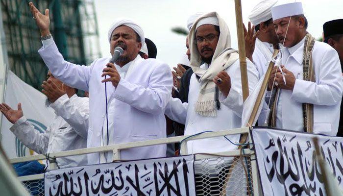 Pidato Habib Rizieq, Merasa diasingkan Penguasa di Reuni 212