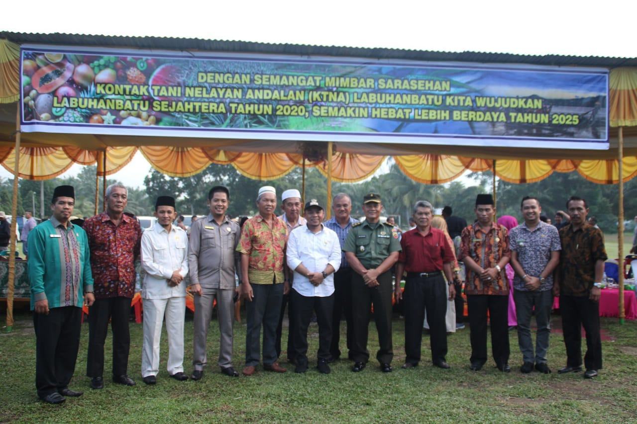 Bupati Labuhanbatu, Hadiri Mimbar Serasehan KTNA di Desa Gunung Selamat