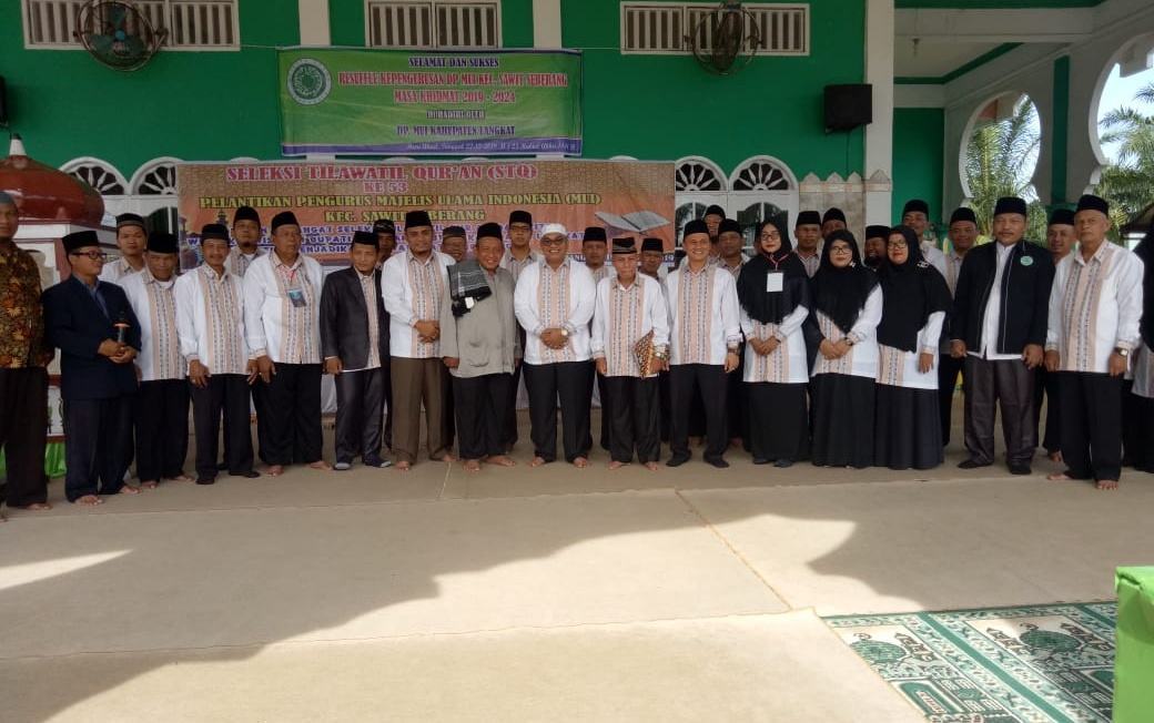 Pelantikan MUI Sawit Seberang, Sekaligus Pembukaan STQ