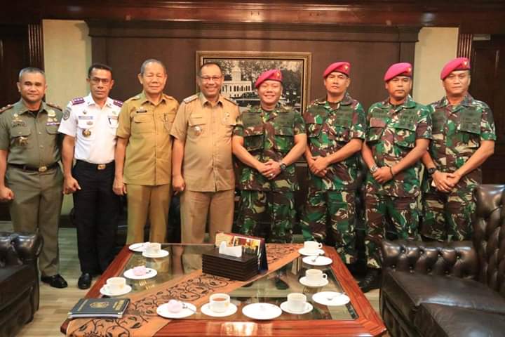Yonmarhanlan I Belawan Siap Dukung Pemko Medan Menata Kota