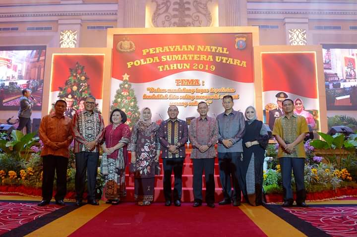 Perayaan Natal Polda Sumut, Gubernur Edy: Jadilah Sahabat untuk Semua