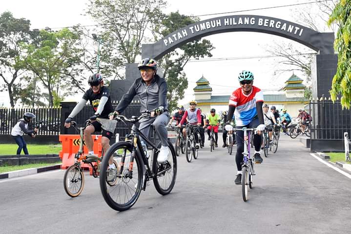 Gubsu dan Pangdam I/BB Ajak Masyarakat Berolahraga dan Hidup Sehat