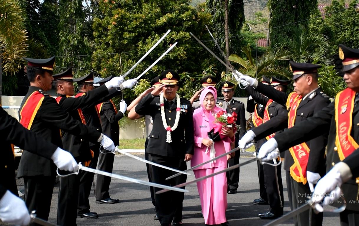 Kapolres Banjar, Pimpin Sertijab Kapolsek Masuk Masa Pensiun