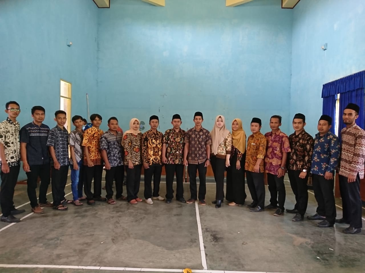 Ketua BPD Desa Sukahurip, Djudju Suherman, S.Pd ketika menyampaikan sambutannya