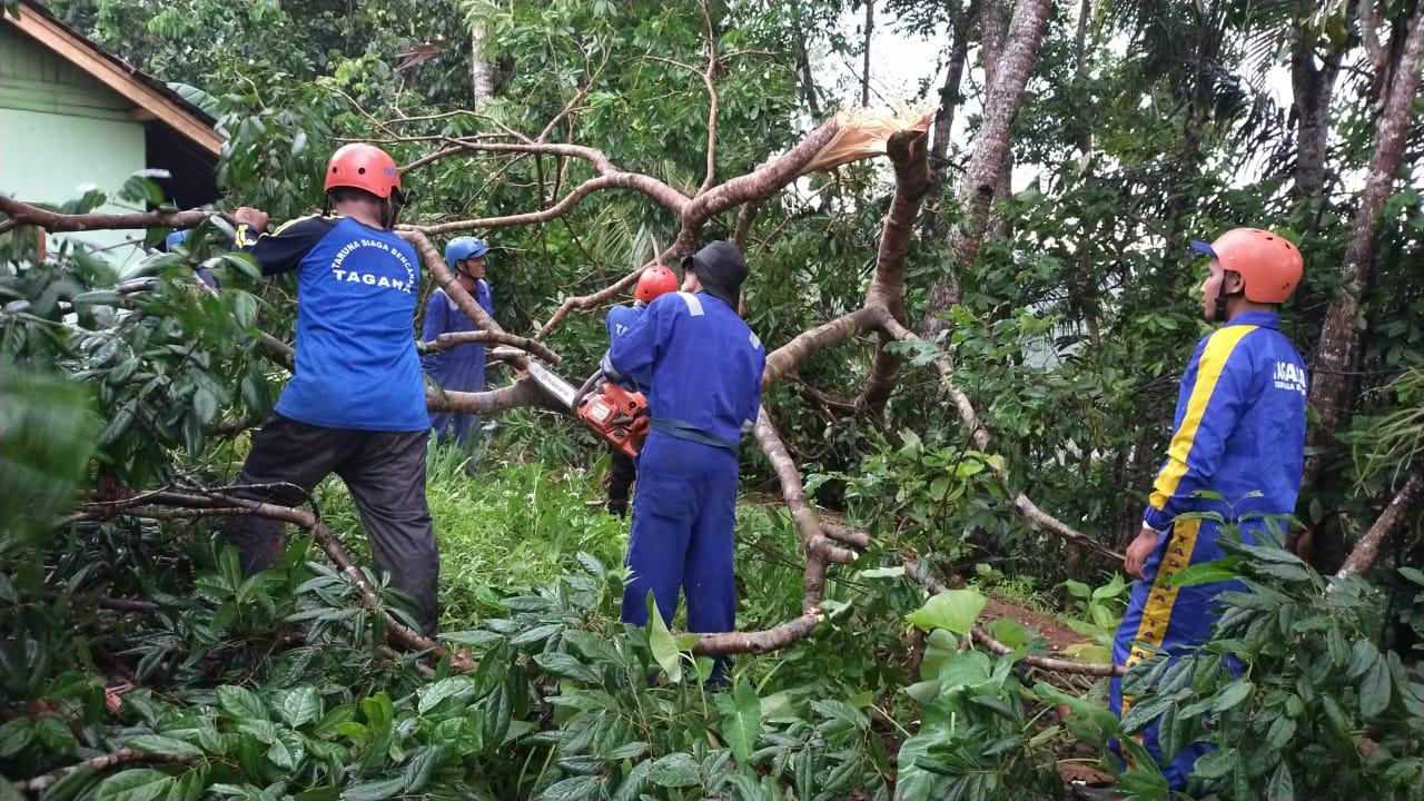 Hujan di Ciamis, 15 Rumah Warga Rusak