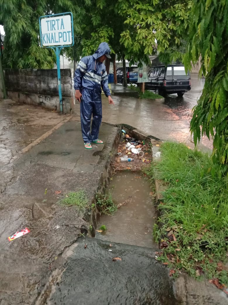 Hujan Lebat Ciamis, Sampah dan Drainase yang Buruk Penyebab Genangan Air