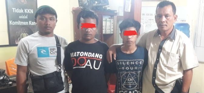 Polsek Panyabungan, Amankan 2 Pelaku Tindak Pidana Perjudian Jenis Kim