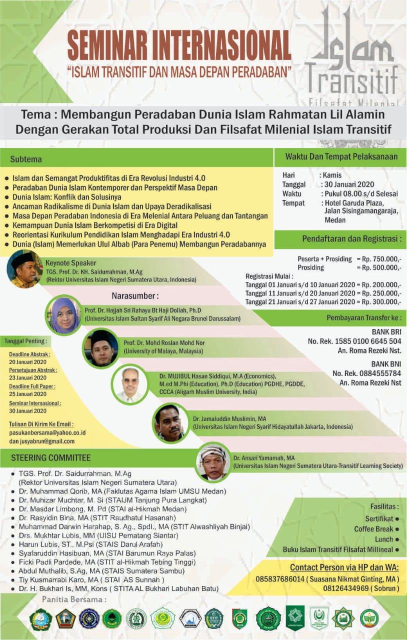 Seminar Internasional Islam Transitif