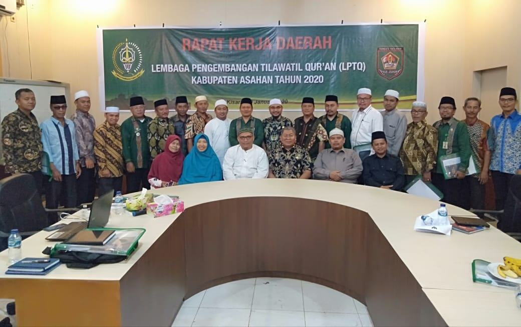 LPTQ Kabupaten Asahan, Adakan Rapat Kerja