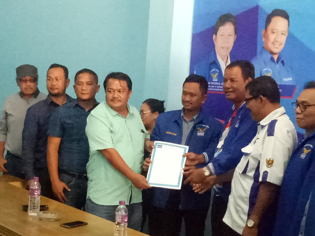 Pilkada Serentak 2020, Sah...!!! Ismael Maju Daftar Bacalon Walikota Siantar