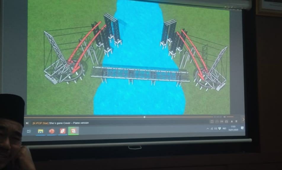 Jembatan Sei Wampu Langkat Mangkrak, Mistisnya Kuat