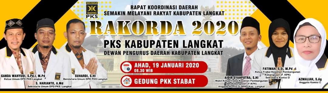 DPD PKS Langkat, Undang Kader dan Simpatisan di Rakorda
