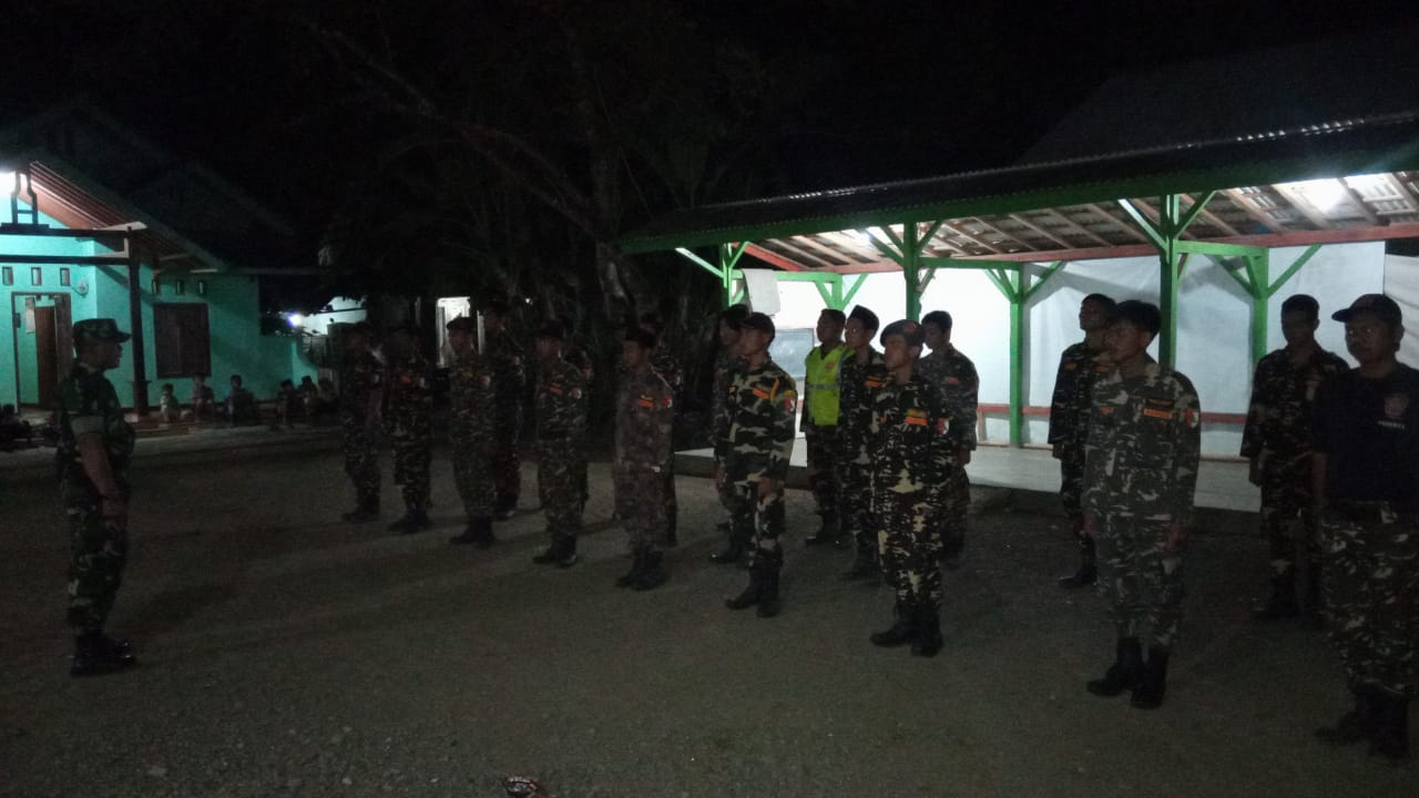 Satkoryon Banser Pamarican, Adakan Kegiatan Latihan Gabungan