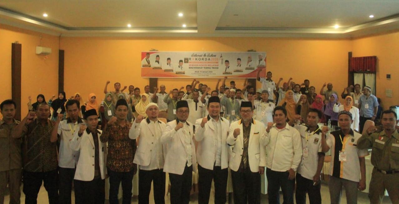 Rakorda PKS Kota Tebing Tinggi, Ini 5 Rekomendasi 
