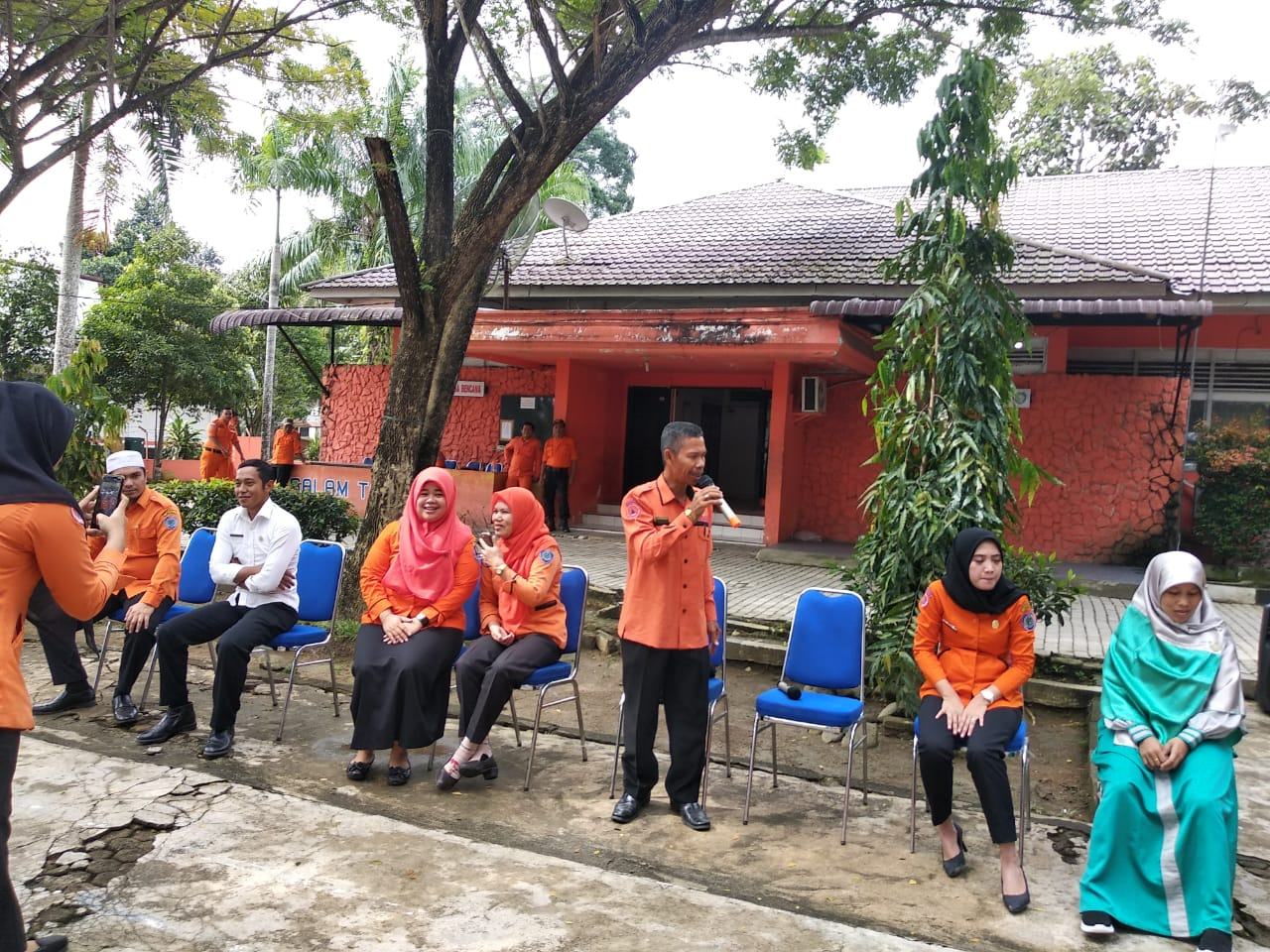 BPBD Labuhanbatu, Sambut Baik Kunjungan Edukatif SDIT Alam Arrozaq