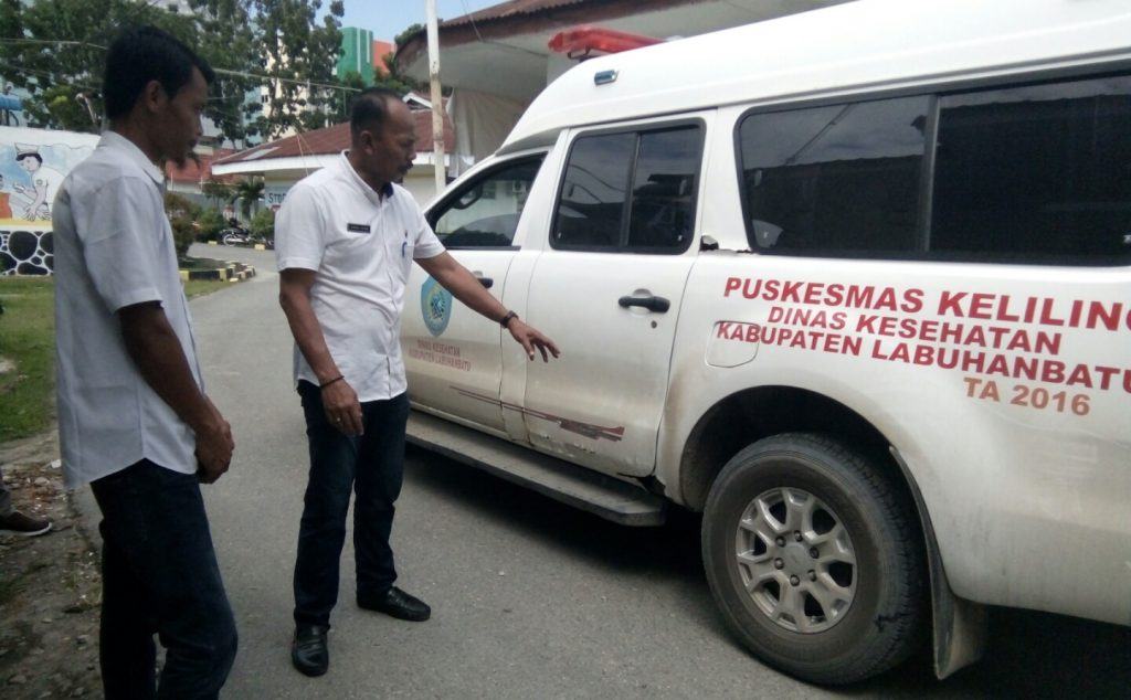 Kadis Kesehatan Labuhanbatu, Tegaskan Merawat Ambulance Fasilitas Daerah