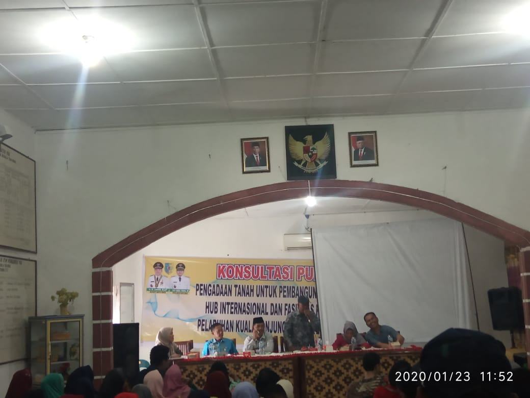 Warga Kuala Tanjung, Tak Mau Janji Manis soal Pengadaan Tanah