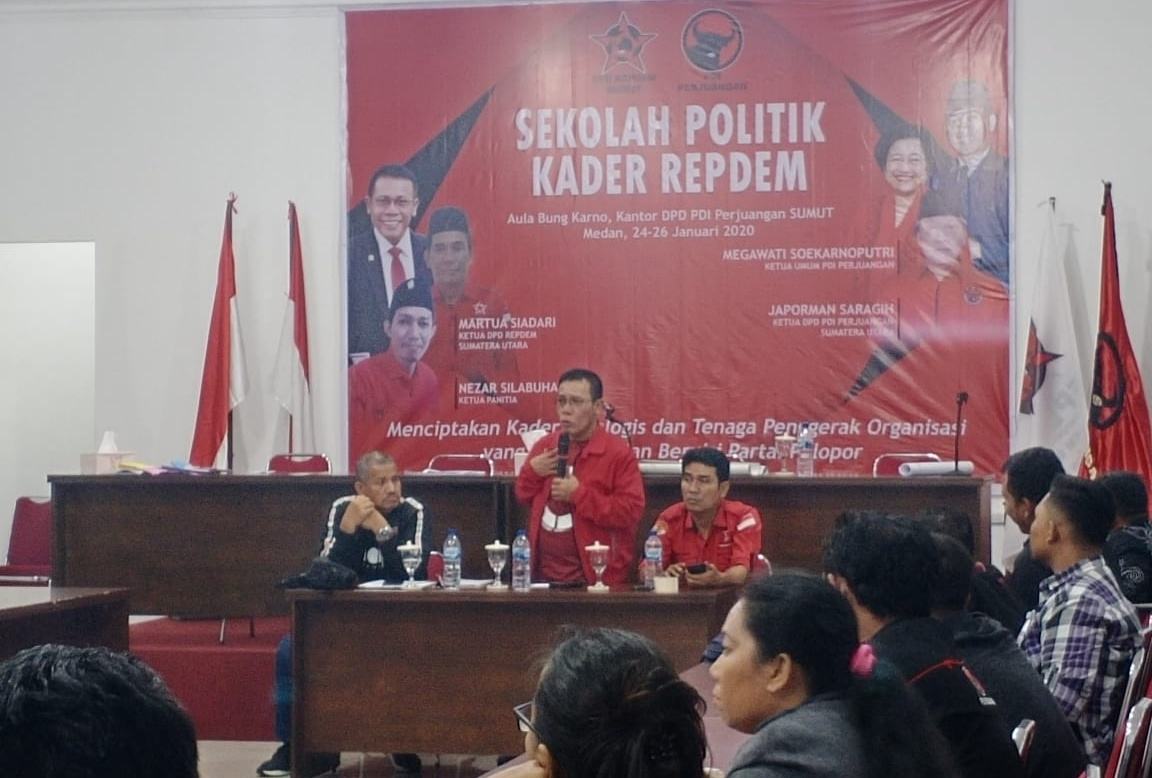 Sekolah Politik Kader Repdem, Kader Harus Berani