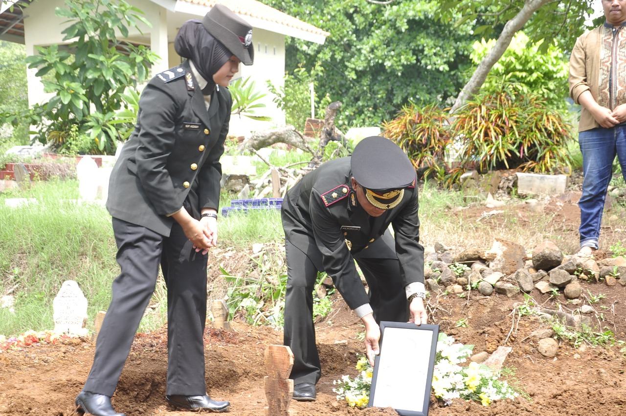 Kapolres Banjar, Kenang Almarhum Aiptu Sunardi Berdedikasi Tinggi